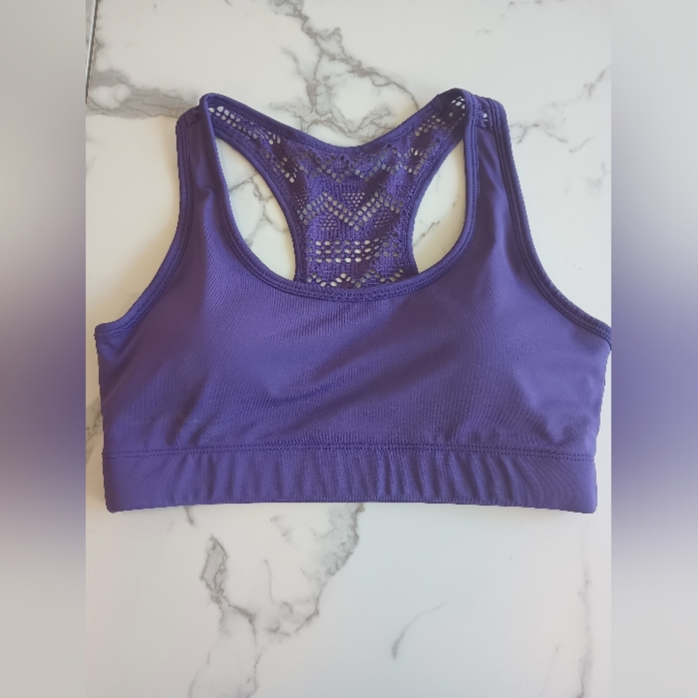 Purple Sports bra - Zyia Active